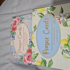 Floral Prayer Cards Set